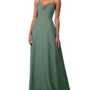 COPY - AZAZIE DAENERYS Bridesmaid dress Eucalyptus sz 10